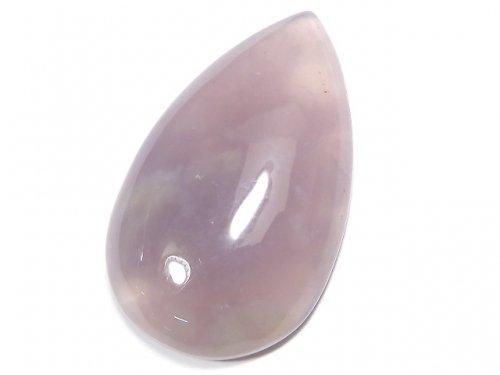 [Video] [One of a kind] Indonesia Natural color Purple Chalcedony AA Cabochon 1pc NO.4