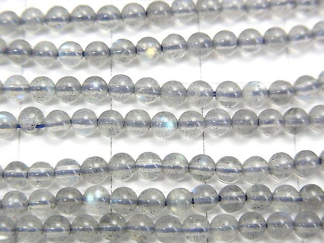 [Video] High Quality Labradorite AAA Round 3mm 1strand beads (aprx.15inch / 37cm)