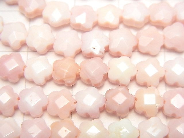 [Video]Queen Conch Shell AAA Flower(Faceted )6x6x3mm 1/4 or 1strand beads (aprx.15inch/37cm)