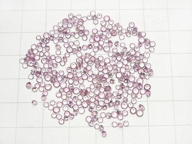 [Video]High Quality Malaya Garnet AAA Loose stone Round Faceted 2x2mm 10pcs