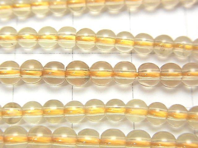 [Video] Golden Labradorite AAA- Round 4mm half or 1strand beads (aprx.15inch / 38cm)