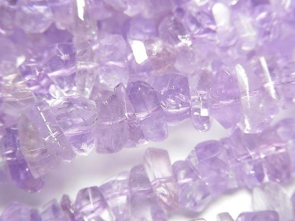 [Video] Pink Amethyst AA++ Faceted Nugget half or 1strand beads (aprx.15inch/38cm)