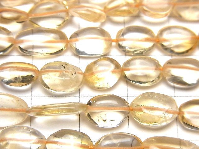 [Video]High Quality Citrine AA+ Oval 1strand beads (aprx.13inch/31cm)