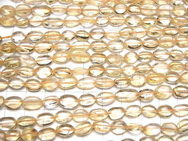 [Video]High Quality Citrine AA+ Oval 1strand beads (aprx.13inch/31cm)
