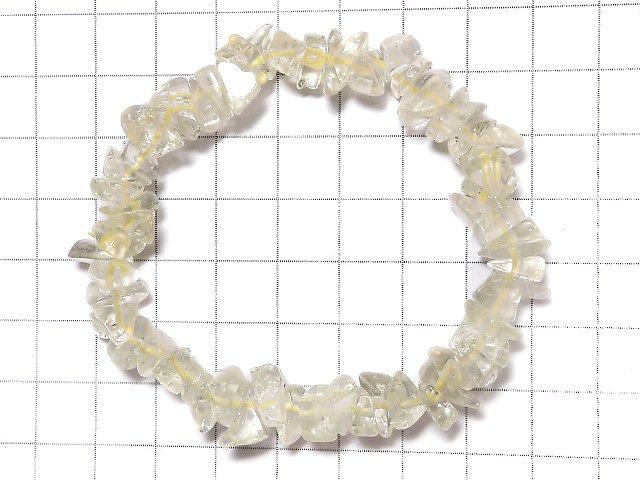 [Video] [One of a kind] Libyan Desert Glass AAA Chips (Small Nugget) Bracelet NO.17