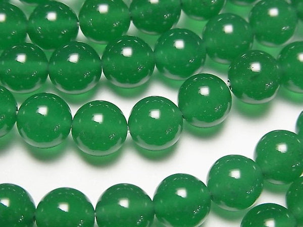 Green Onyx AAA Round 8mm 1strand beads (aprx.15inch / 36cm)