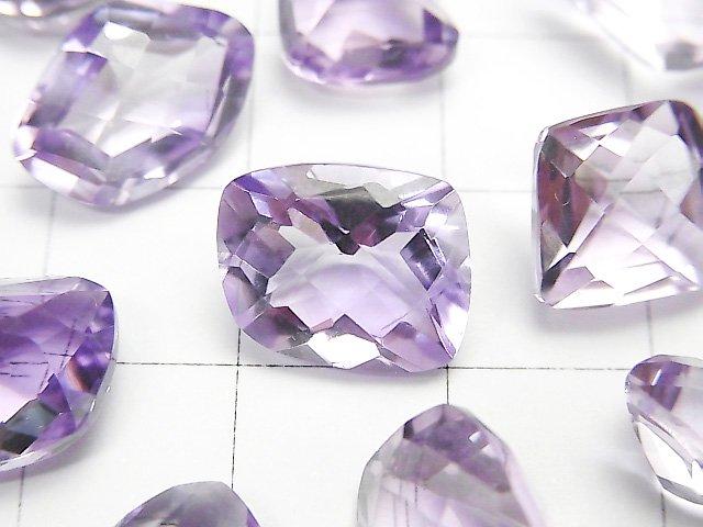 [Video] High Quality Pink Amethyst AAA- Loose Fancy Shape Faceted 3pcs