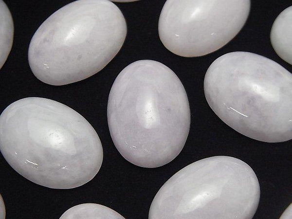 [Video] Lavender Jadeite AAA Oval Cabochon 25x18mm 1pc