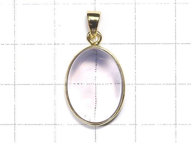[Video] [One of a kind] High Quality Scorolite AAA Pendant 18KGP NO.39