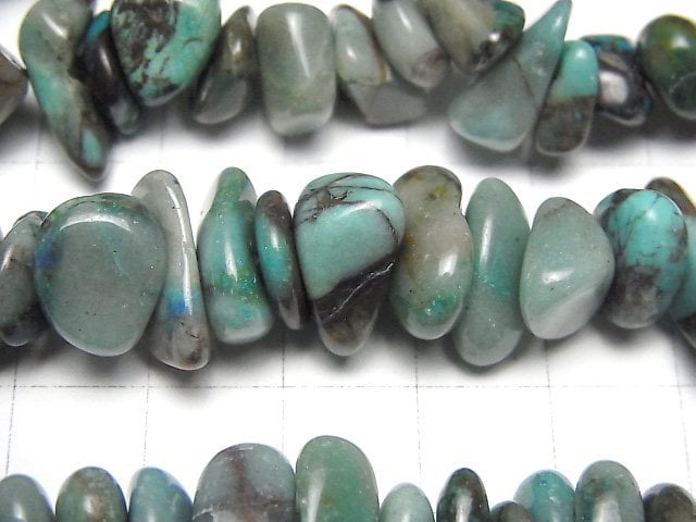[Video]Chrysocolla AA Chips (Small Nugget ) 1strand beads (aprx.15inch/38cm)