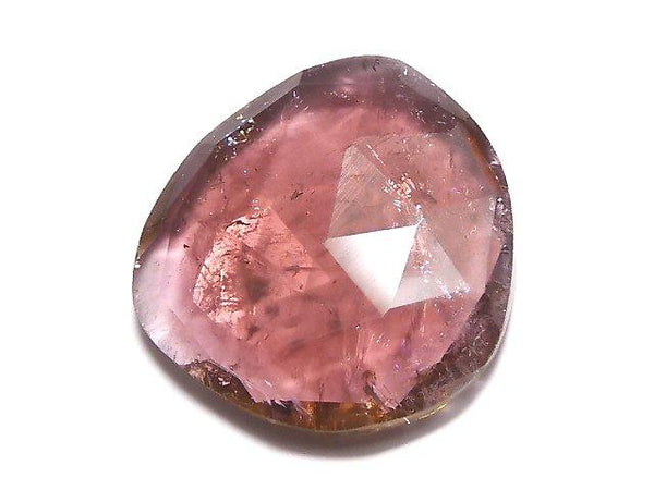 [Video] [One of a kind] High Quality Pink Tourmaline AAA- Loose stone Free Form One Side Rose Cut NO.135