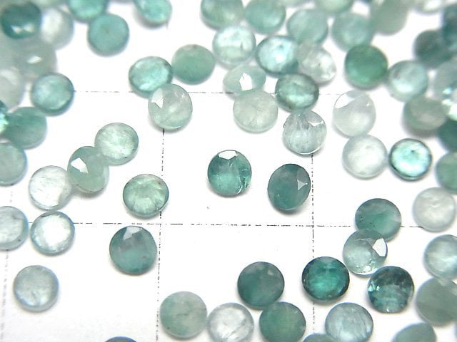 [Video]Grandidierite AAA- Loose stone Round Faceted 3x3mm 10pcs