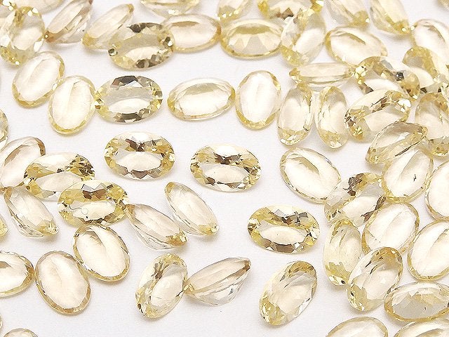 [Video] High Quality Scapolite Loose stone Oval Faceted 6x4mm 5pcs