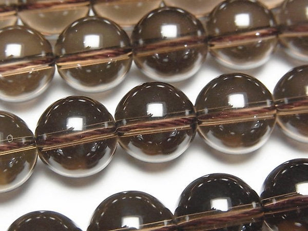 [Video]Smoky Quartz AAA Round 12mm 1/4 or 1strand beads (aprx.15inch/37cm)