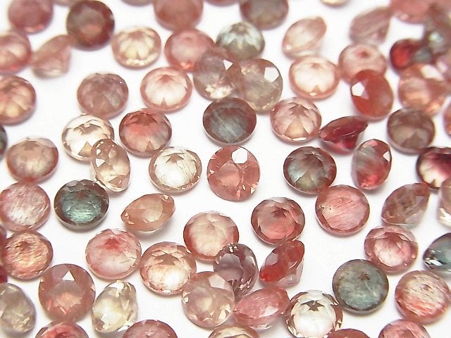 [Video] High Quality Andesine AAA Loose stone Round Faceted 5x5mm 5pcs