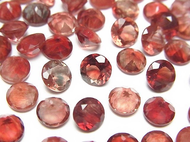 [Video] High Quality Andesine AAA+ Loose stone Round Faceted 6x6mm 5pcs