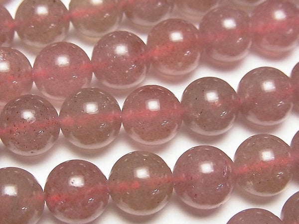 [Video] African Red Aventurine AAA- Round 10mm 1strand beads (aprx.15inch / 36cm)