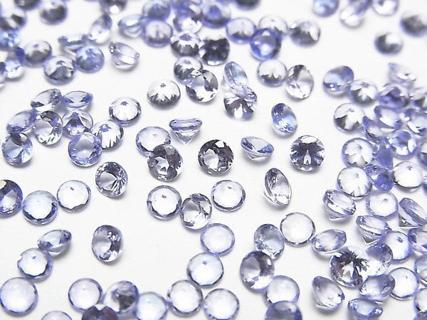 [Video]High Quality Tanzanite AAA Loose stone Round Faceted 3x3mm 10pcs