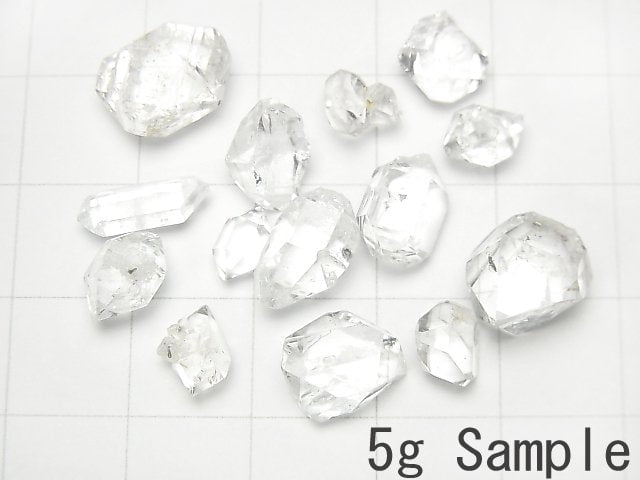 [Video] NY Herkimer Diamond AAA Loose stone Rough [L size] 5 grams