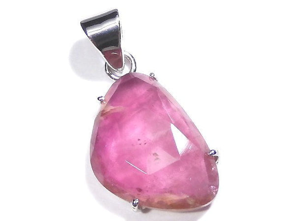 [Video] [One of a kind] Pink Tourmaline AAA- Pendant Silver925 NO.35