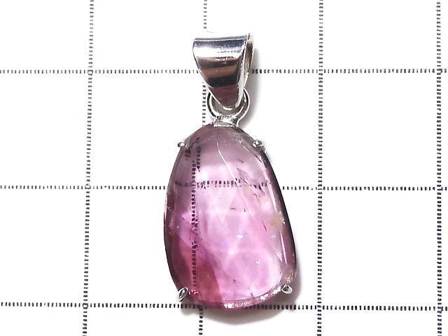 [Video][One of a kind] Pink Tourmaline AAA- Pendant Silver925 NO.7