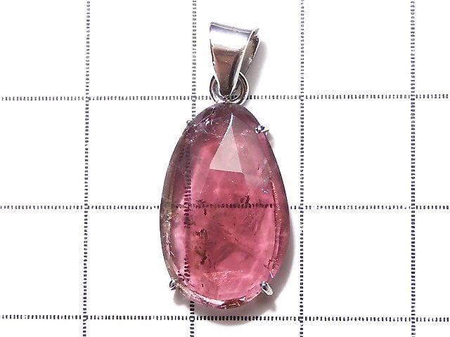 [Video][One of a kind] Pink Tourmaline AAA- Pendant Silver925 NO.13