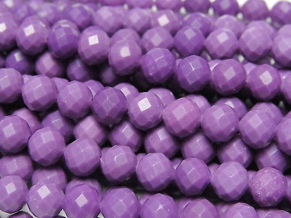 [Video] High Quality! Phosphosiderite AA++ Semi Faceted Round 6mm half or 1strand beads (aprx.15inch / 36cm)