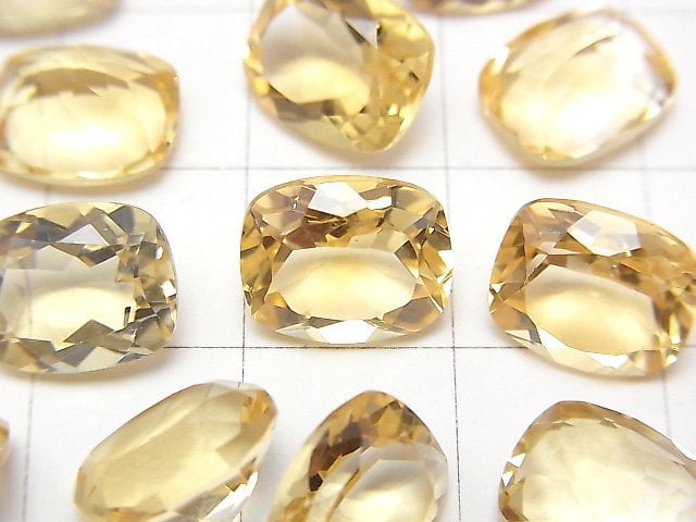 [Video] High Quality Citrine AAA Loose stone Rectangle Faceted 10x8mm 3pcs