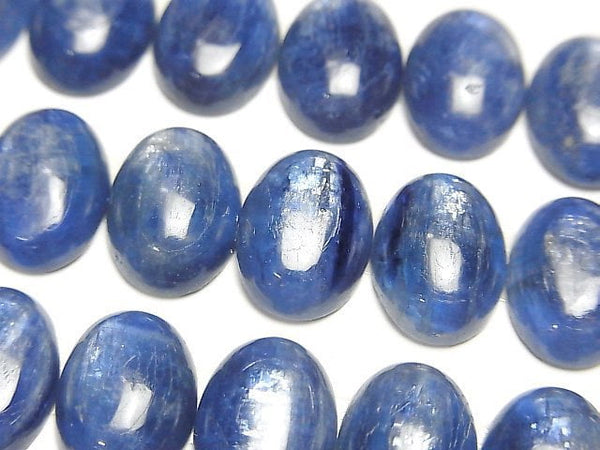 [Video] Kyanite AAA Oval Cabochon 14x10mm 1pc