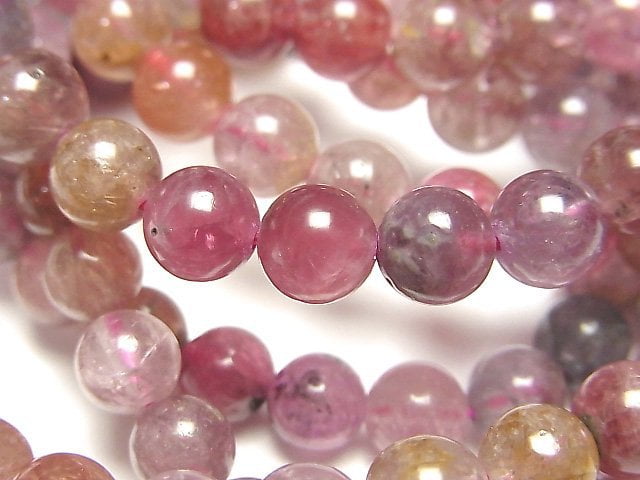 [Video] Multicolor Spinel AA++ Round 6mm Bracelet
