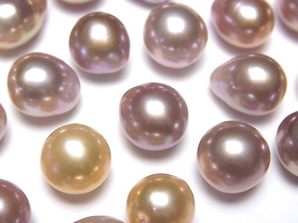 [Video] Fresh Water Pearl AAA- Loose stone Drop-Baroque 10-14mm Natural color Lavender 3pcs