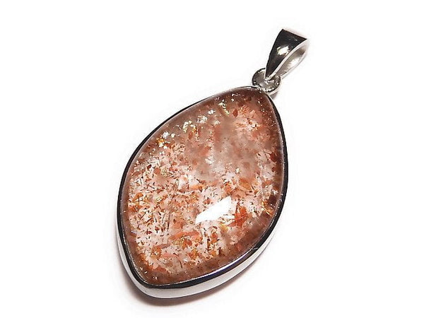 [Video] [One of a kind] High Quality Lepidocrocite in Quartz AAA Pendant Silver925 NO.8