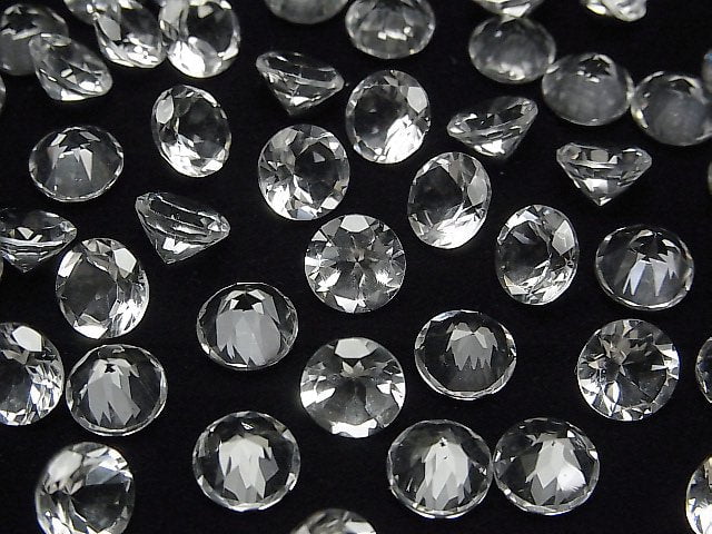 [Video] High Quality Petalite AAA Loose stone Round Faceted 8x8mm 1pc