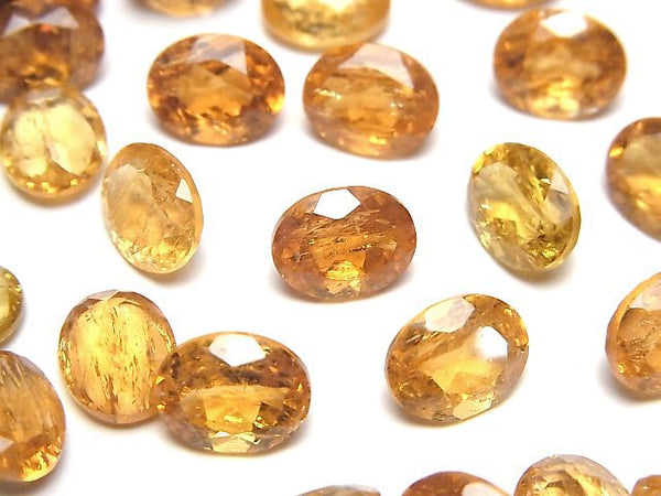 [Video]High Quality Imperial Topaz AAA- Loose stone Oval Faceted 10x8mm 2pcs