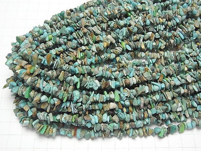 [Video] Turquoise AA+ Chips (Small Nugget) 1strand beads (aprx.15inch / 38cm)