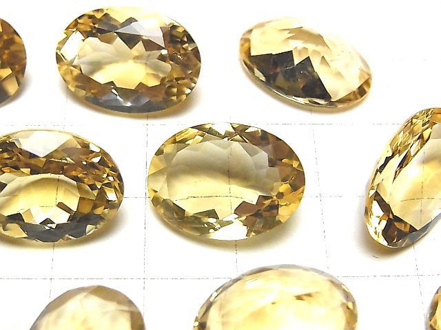 [Video]High Quality Citrine AAA Loose stone Oval Faceted 18x13mm 1pc