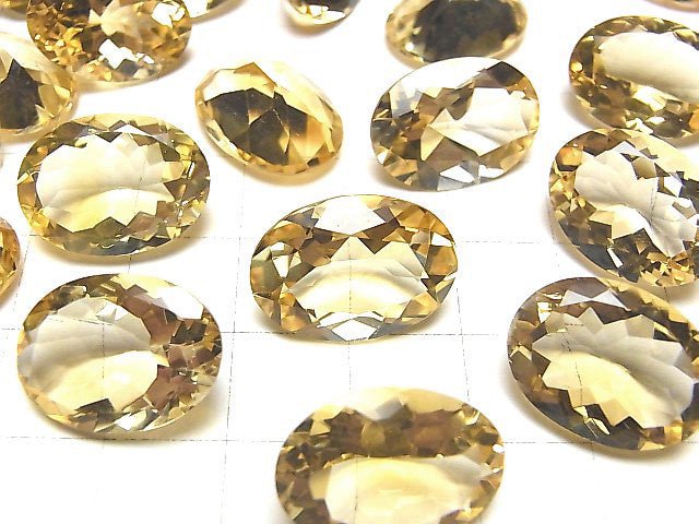 [Video]High Quality Citrine AAA Loose stone Oval Faceted 18x13mm 1pc