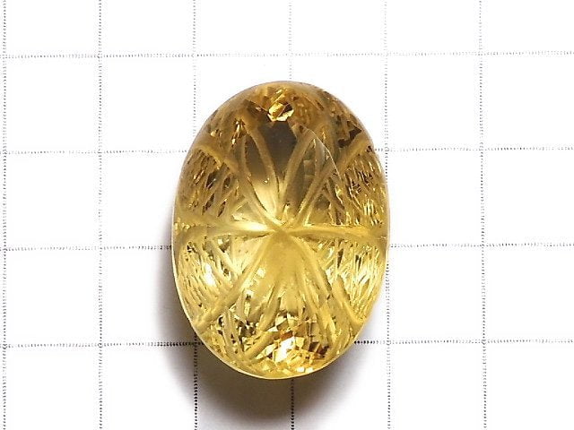 [Video] [One of a kind] High Quality Natutal Champagne Color Quartz AAA Loose stone Carved Faceted 1pc NO.31