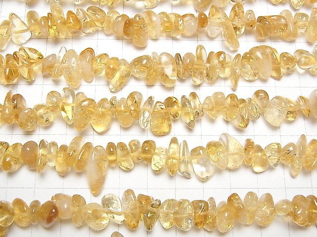 [Video] Citrine AA+ Chips (Small Nugget) 1strand beads (aprx.15inch / 38cm)