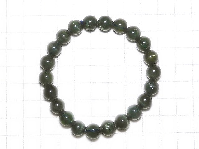 [Video] [One of a kind] Apatite Cat's Eye Round 8.5mm Bracelet NO.12