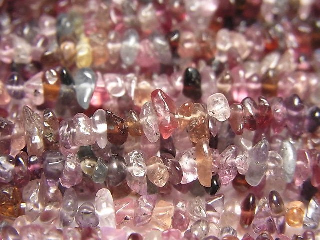 [Video] High Quality Multicolor Spinel AA++ Chips (Small Nugget) 1strand beads (aprx.34inch / 85cm)