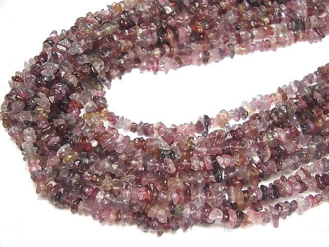 [Video] High Quality Multicolor Spinel AA++ Chips (Small Nugget) 1strand beads (aprx.34inch / 85cm)