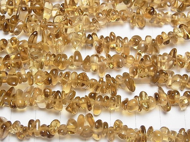 [Video] High Quality Beer Crystal Quartz AAA Chips (Small Nugget) half or 1strand beads (aprx.35inch / 88cm)
