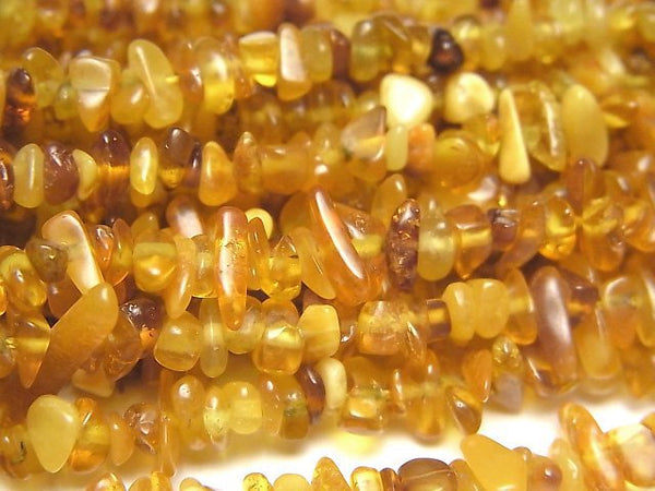 [Video] Baltic Amber Multicolor Chips (Small Nugget) 1strand beads (aprx.15inch / 37cm)