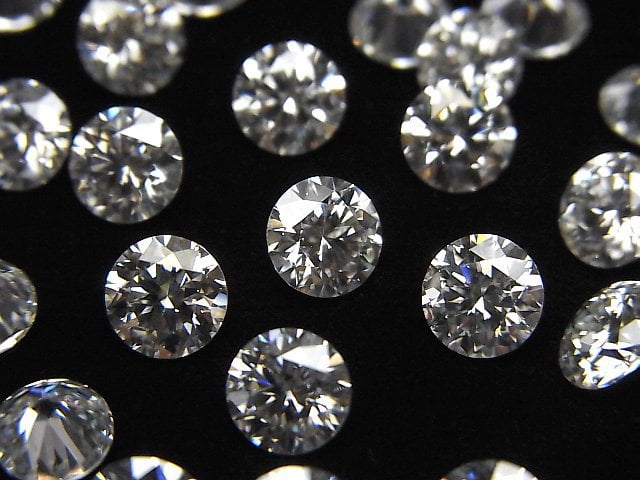 [Video] Moissanite AAA Loose stone Round Faceted 6x6mm [Clear] 1pc