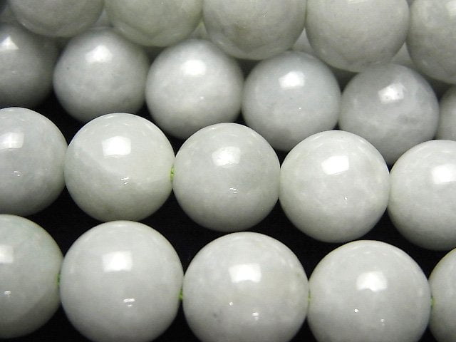 Burma Jadeite AAA- Round 12mm half or 1strand beads (aprx.15inch / 37cm)