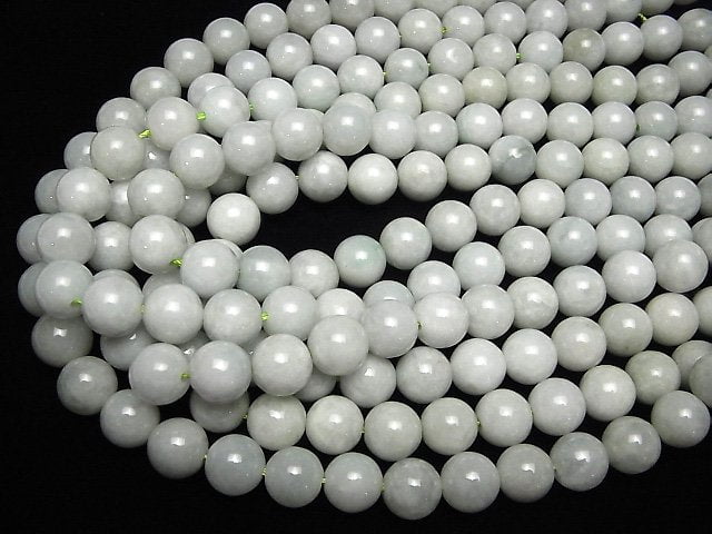 Burma Jadeite AAA- Round 12mm half or 1strand beads (aprx.15inch / 37cm)