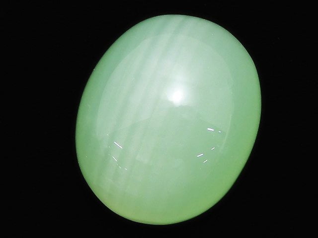 [Video] [One of a kind] Afghanistan Green Calcite AAA Cabochon 1pc NO.28