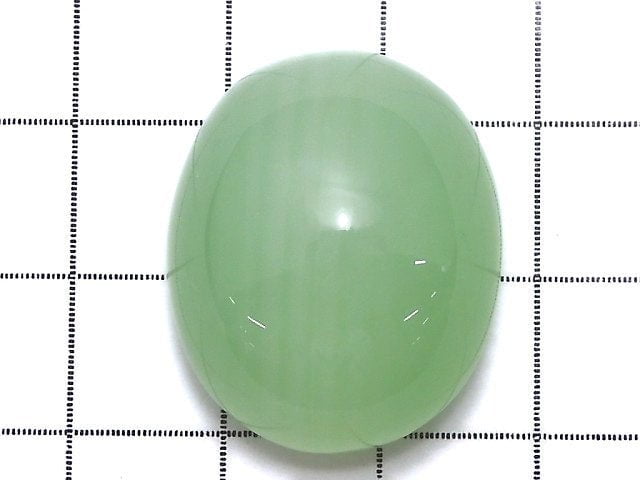 [Video] [One of a kind] Afghanistan Green Calcite AAA Cabochon 1pc NO.28