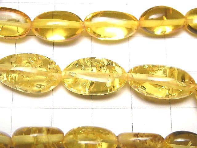 [Video] Baltic Amber Nugget Yellow Color Necklace